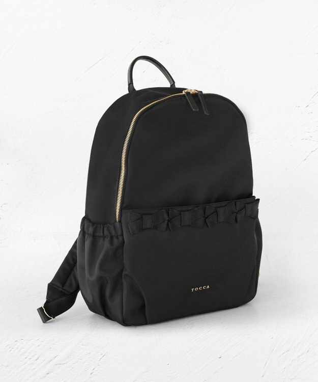 TOCCA 【A4サイズ対応・撥水】OCTUPLE BACKPACK バックパック ブラック系