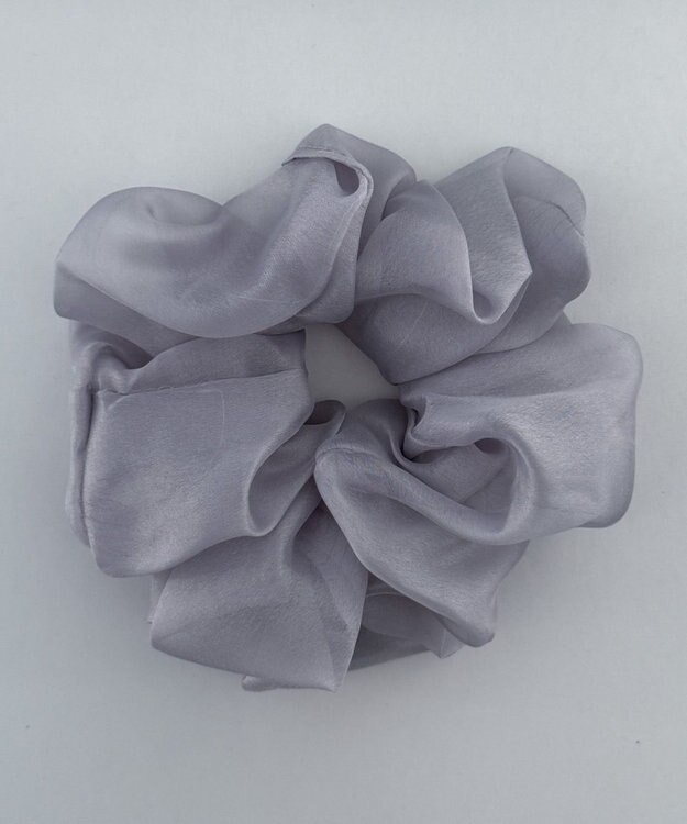 WEGO LキラキラBIGシュシュ ライトグレー