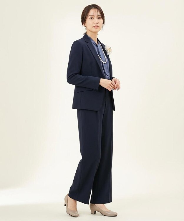 Pointer 【4.5cmヒール】日本製 ラウンドトゥパンプス オークグレー