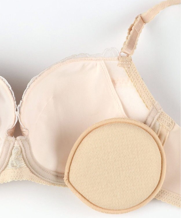 Wing ブラジャー バストとカップのすきまにフィット 自然にボリュームメイク ソフトなつけごこち 【スキマフィットブラ】 ブラ KB2367 ウイング／ワコール ベージュ