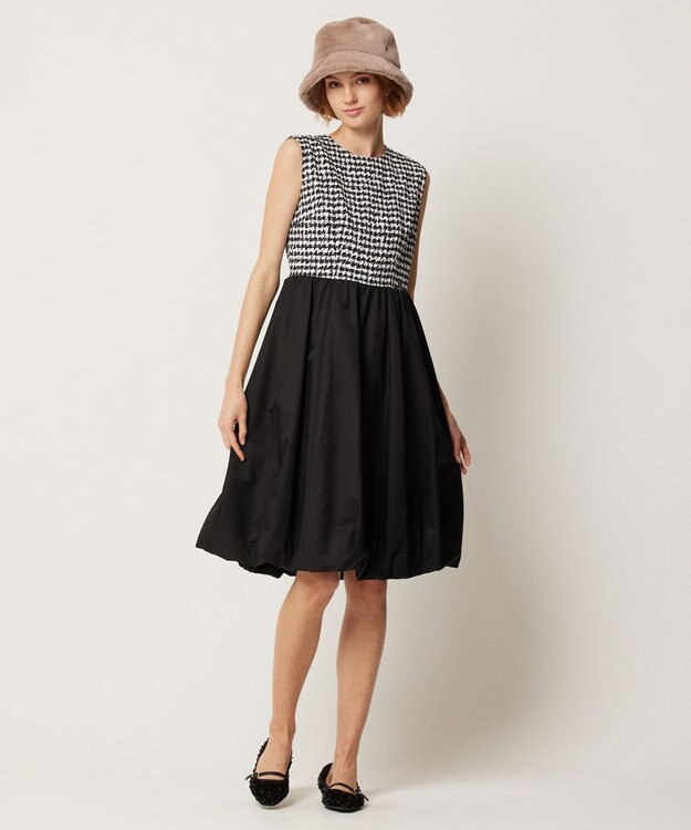 TOCCA 【消臭・洗える】EYELASH ドレス ブラック系5