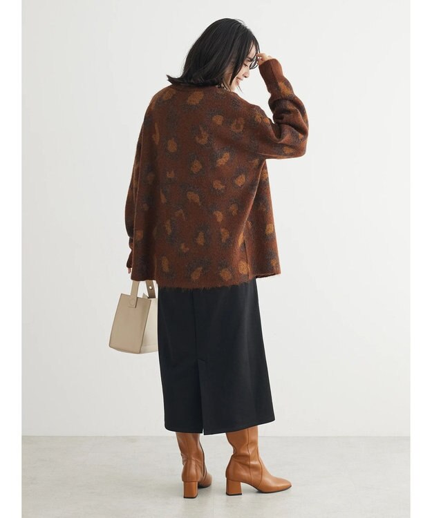 Green Parks 柄アソートニットカーディガン C