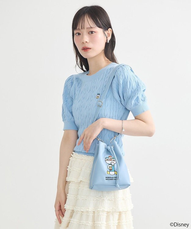 earth music&ecology Ｄｉｓｎｅｙ×Ｓｅｉｊｉ　Ｍａｔｓｕｍｏｔｏミニバッグ Sax