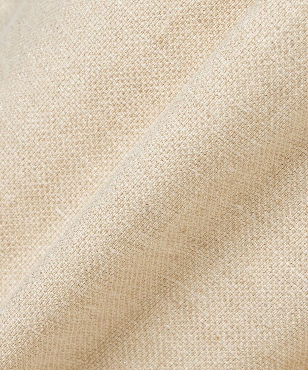 23区 【GOLD LABEL】GIOTEXリネンスパーク サスペンダー付 タックパンツ ベージュ系