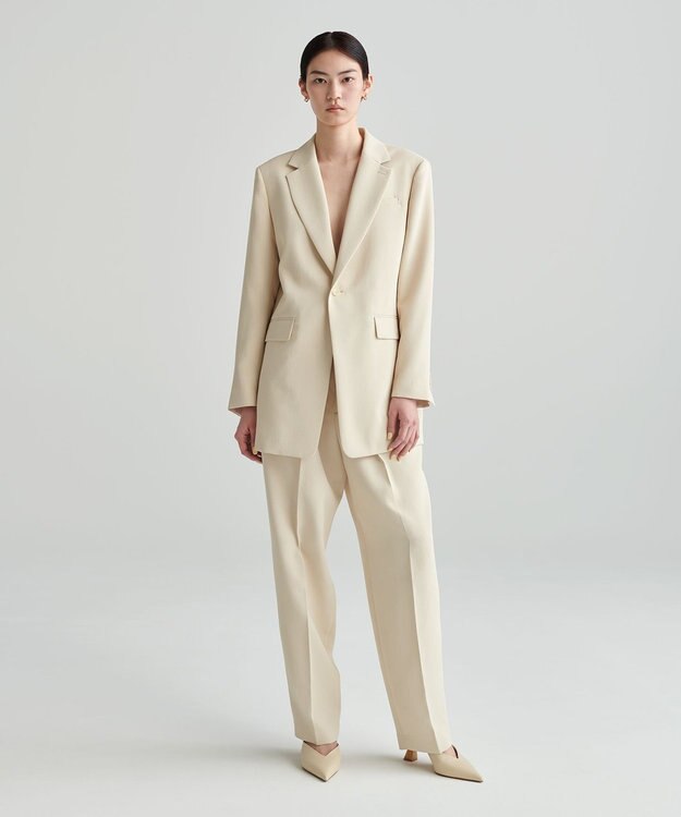 NAVE 【ReNAVE 吸水速乾・洗える】ホロウツイルパンツ ベージュ