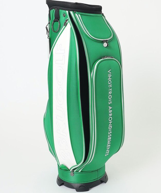23区GOLF 【UNISEX】軽量化を実現したキャディバッグ　持ち運びの多い練習にも最適 グリーン系