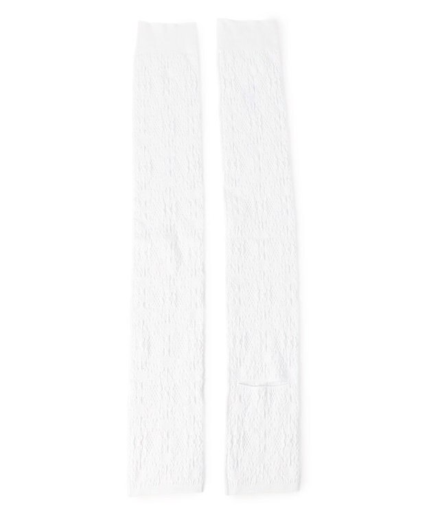 Chacott キシリトールニットレッグウォーマー ホワイト