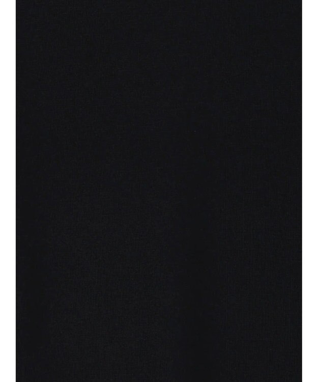 Te chichi スカーフカラーハーフスリーブニット ブラック