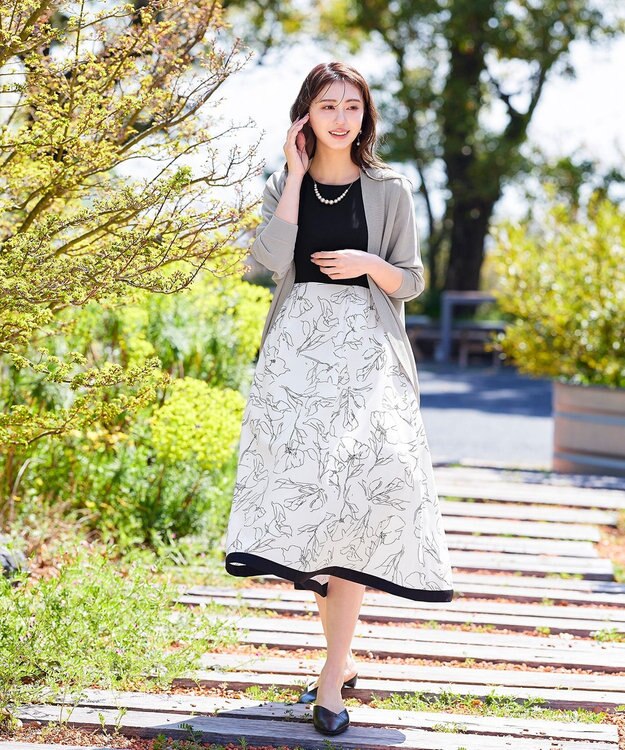 Tiaclasse 【日本製】コットンパール ネックレス シルバー