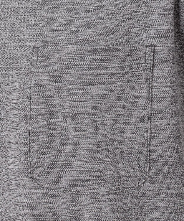 JOSEPH ABBOUD MOUNTAIN クールスキン鹿の子 ポロシャツ ライトグレー系