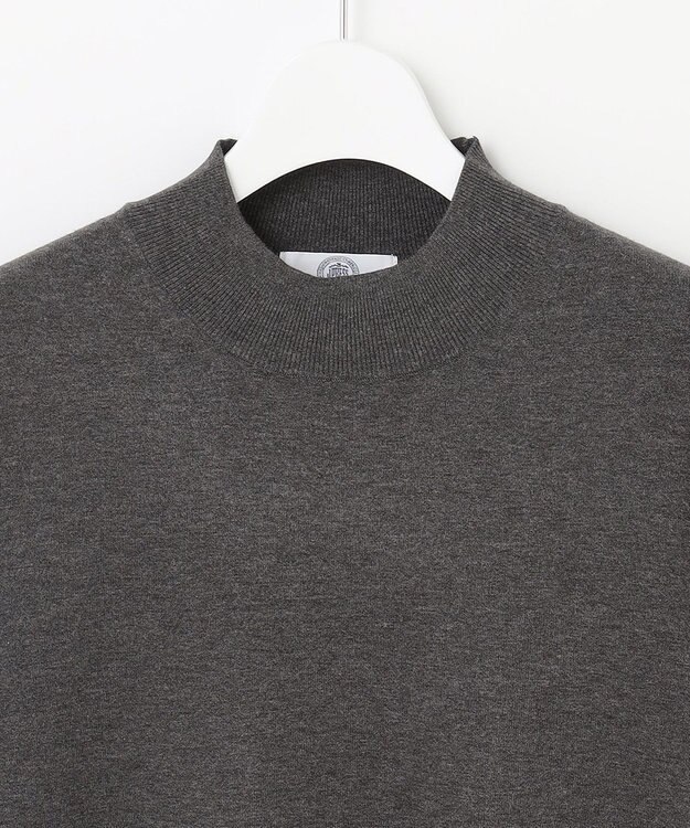 J.PRESS LADIES 【洗える】PRINCE ハイネック ニット グレー系