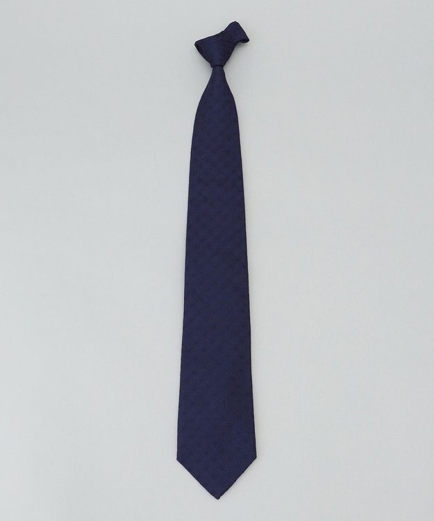 GOTAIRIKU 日本縫製/オリジナル柄【Fermo Fossati】ネクタイ_無地柄 ネイビー系8