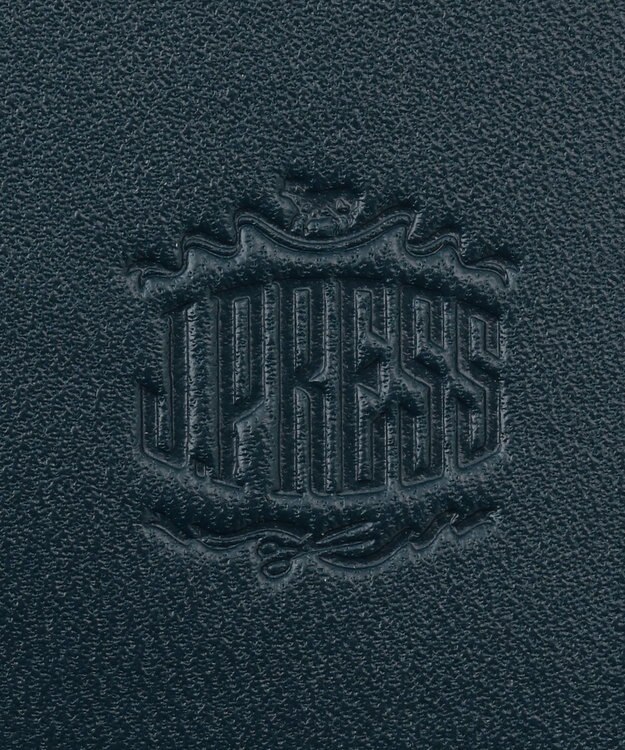 J.PRESS MEN 【MORPHO×J.PRESS】スムースヌメ 二つ折り財布 ネイビー系