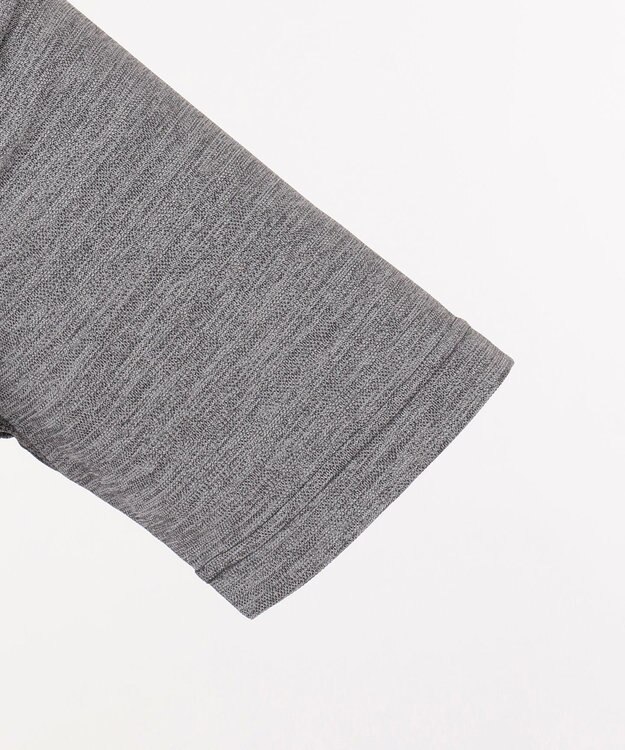 JOSEPH ABBOUD MOUNTAIN クールスキン鹿の子 ポロシャツ ライトグレー系