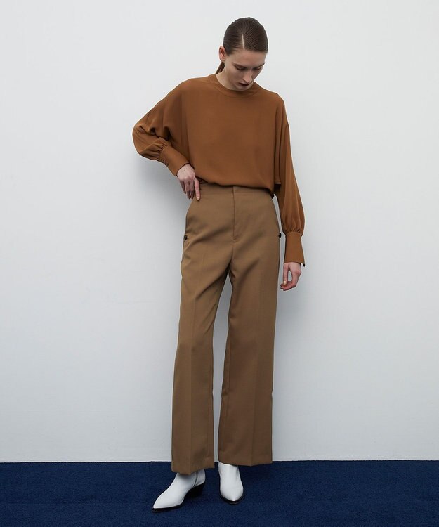 BEIGE， 【S-size】BRISSAC / プルオーバーブラウス Camel