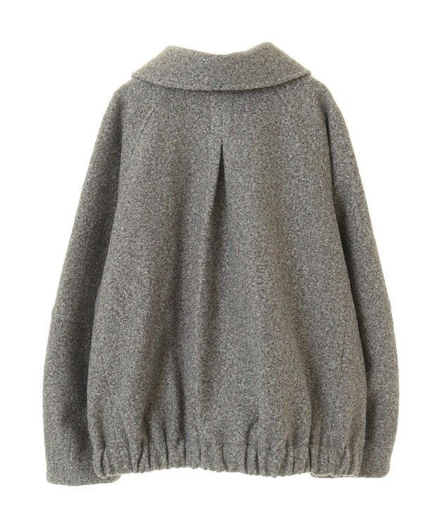 Green Parks ２ＷＡＹカラーコクーンブルゾン Gray Mixture