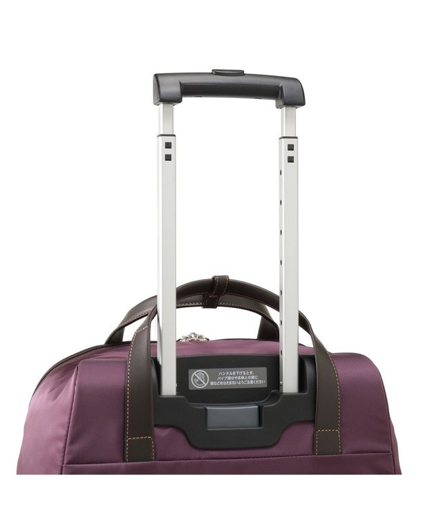 ACE BAGS & LUGGAGE プロテカ ソリエ3 カジュアル キャリーケース 29リットル 機内持ち込み対応サイズ キャスターストッパー付き 1泊程度の旅行に最適な2本手ハンドル・枠なしタイプ 12882 パープルワイン