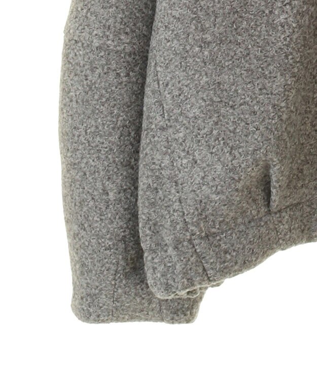 Green Parks ２ＷＡＹカラーコクーンブルゾン Gray Mixture