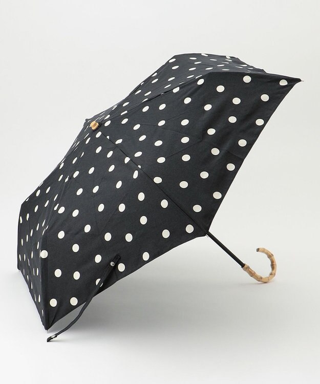 ANY 【晴雨兼用】ドットパラソル ブラック
