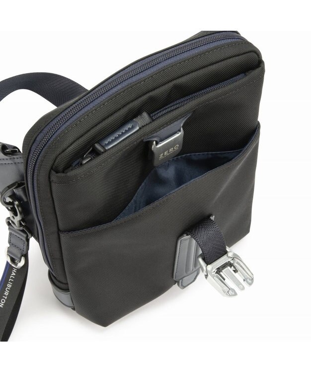 ZERO HALLIBURTON  ZLM ショルダーバッグ 4L 520g 81511 ネイビー