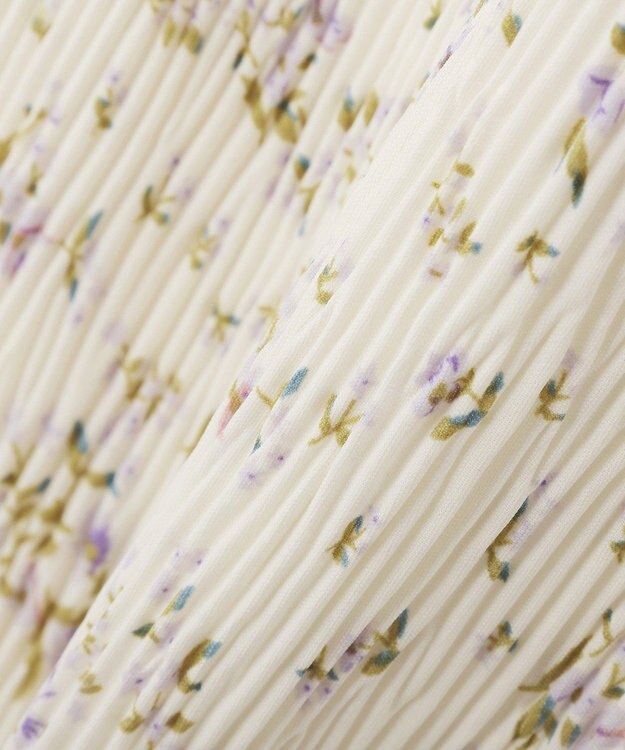 earth music&ecology フラワーバッククロスキャミワンピース Ivory