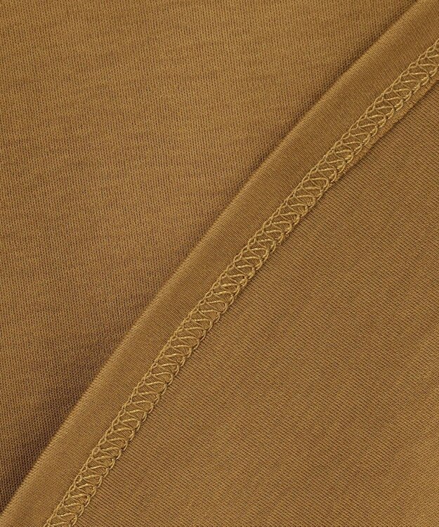 ANY L 【洗濯機可】シルケットスムースタックスリーブプルオーバー キャメル