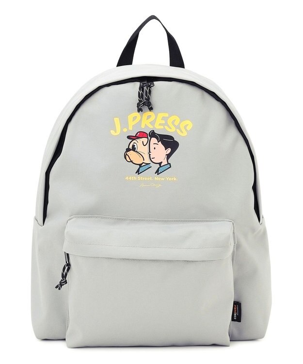 J.PRESS MEN 【AaronChang】【UNISEX】ナイロンキャンバス バックパック ライトグレー系