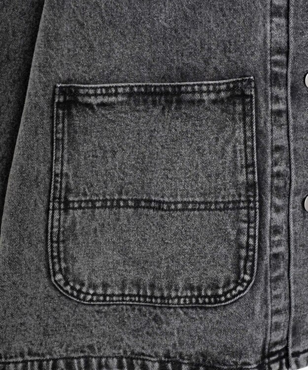 WEGO デニムカバーオール ブラック