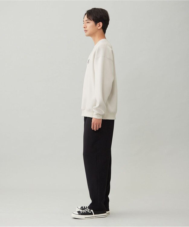 UNFILO MENS ダブルクロス イージーパンツ ブラック