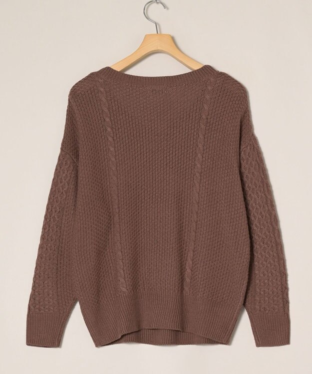 ONWARD Reuse Park 【any FAM】ニット秋冬 ブラウン
