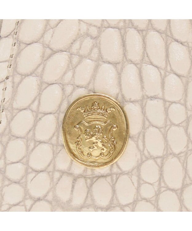 A.D.M.J. 【牛革】クロコ型押しサイドバックルトート25cm(ショルダーストラップ付) AV