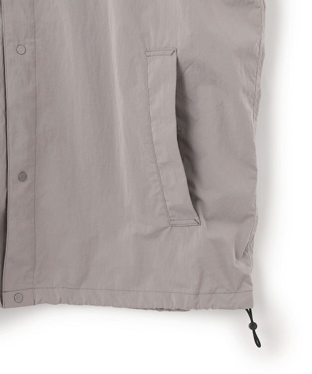 UNFILO MENS 耐久撥水 ライトフードブルゾン モカ