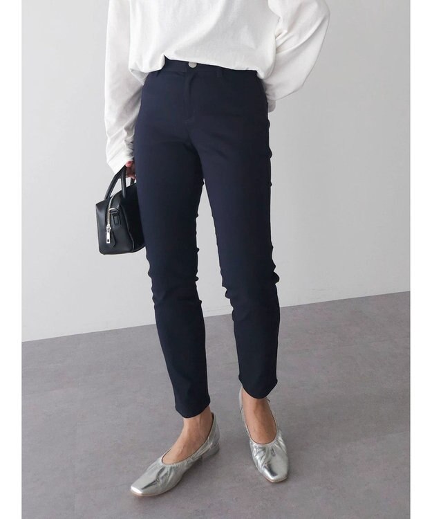 Green Parks ストレッチスキニーパンツ Navy