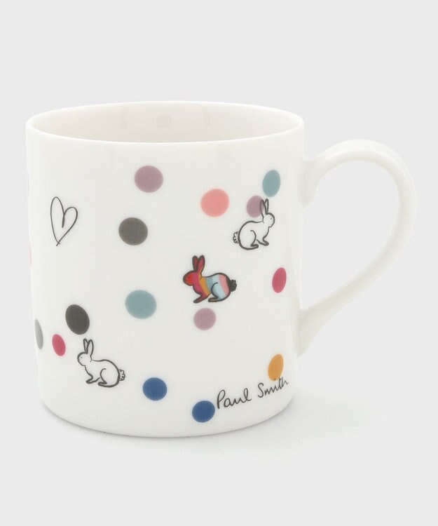 Paul Smith Swirl Rabbit Heart & Spots マグカップ ドット