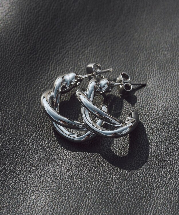 Tiaclasse ツイストピアス シルバー