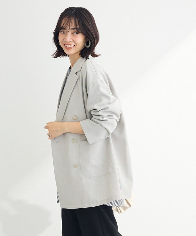 Green Parks オーバージャケット Gray