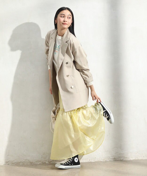 Green Parks オーバージャケット Gray