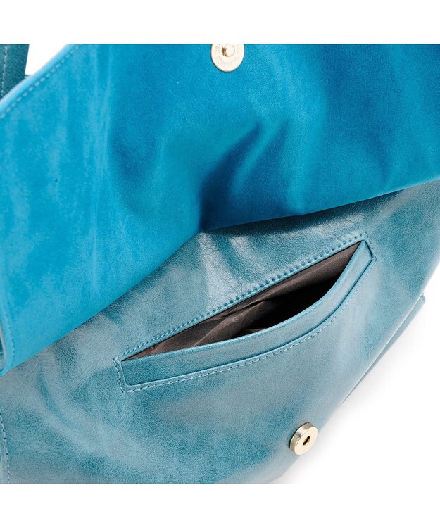 MioFIRANO バックル付きトートバッグ＆ショルダーバッグセット 2WAY A4サイズ対応　FIRANO フィラノ BLUE