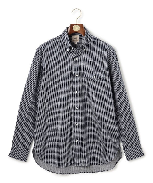 J.PRESS MEN 【KANEMASA JERSEY】ネルジャージータッターソール シャツ / B.D. ネイビー系3