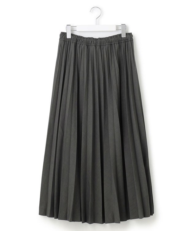 J.PRESS YORK STREET 【WOMEN】プリーツスカート グレー系