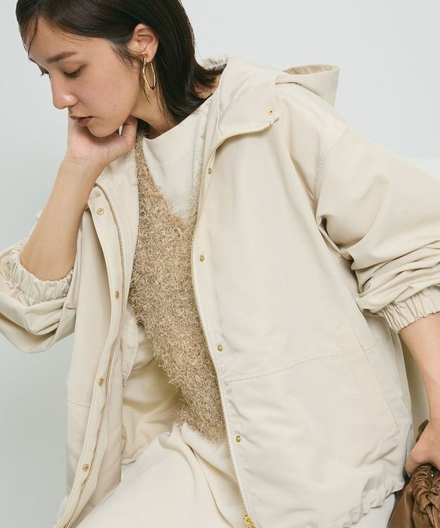 Green Parks ・ＥＬＥＮＣＡＲＥ　ＤＵＥ　ワイドマウンテンパーカー Ivory