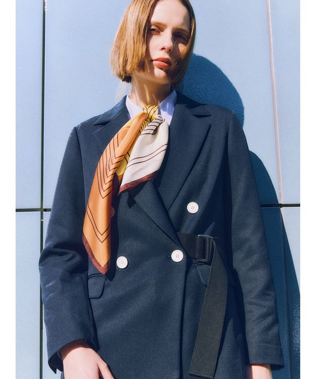 Te chichi デタッチベルトテーラードジャケット《2026 spring catalog item》 ネイビー