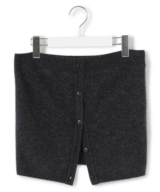 23区 S 【洗える】ラクーンブレンド ファー ビスチェ グレー系