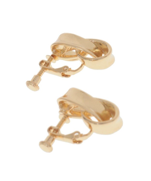 AMERICAN HOLIC メタルクロスイヤリング Gold