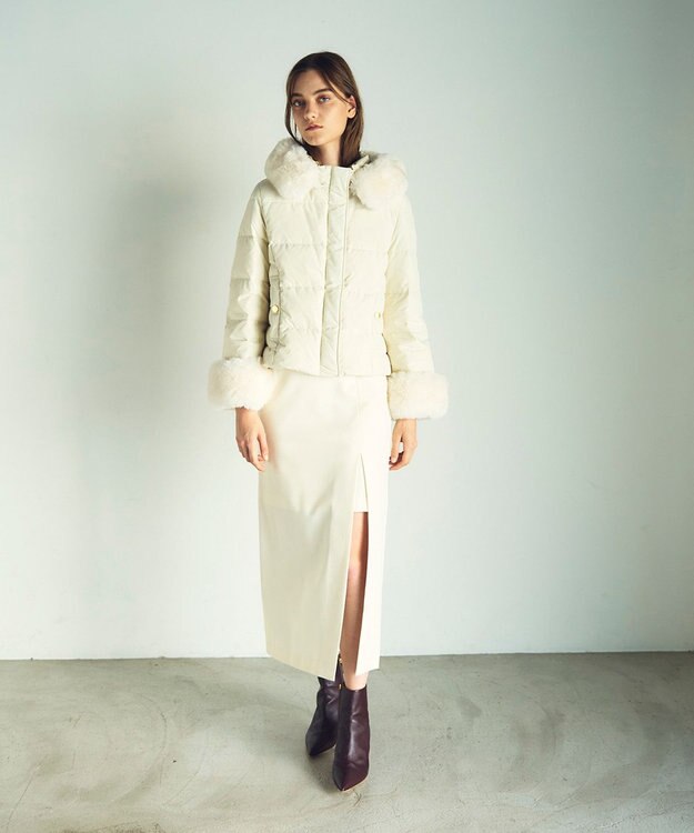 GRACE CONTINENTAL コンパクトダウンジャケット キナリ