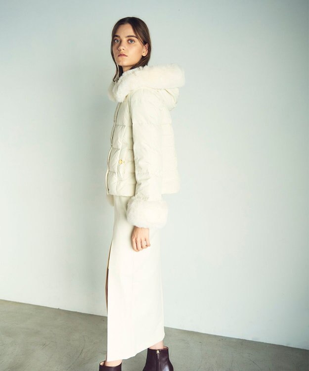 GRACE CONTINENTAL コンパクトダウンジャケット キナリ