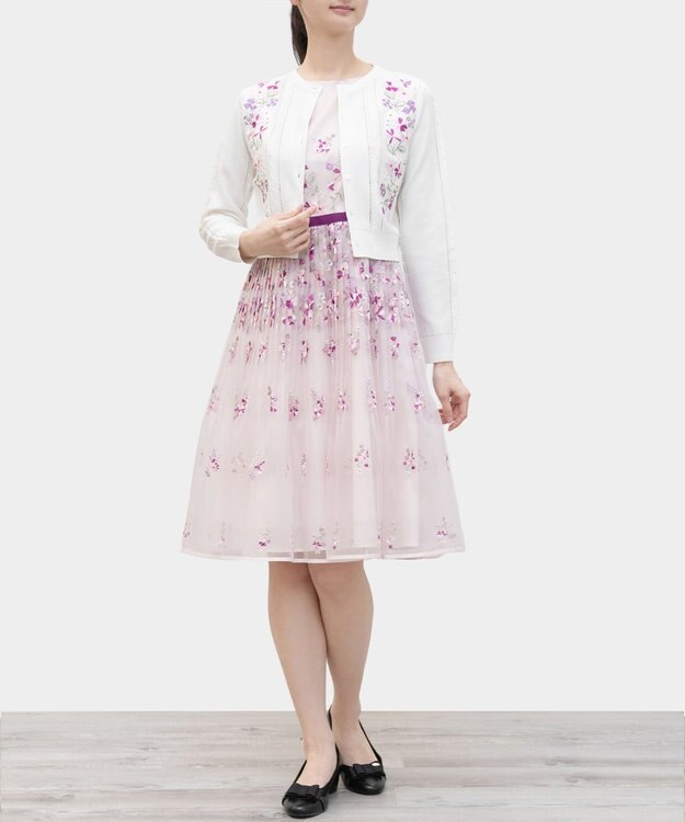 TOCCA 【キャンセル分販売！】【洗える】FRAGRANCE OF FLOWERS ドレス ピンク系