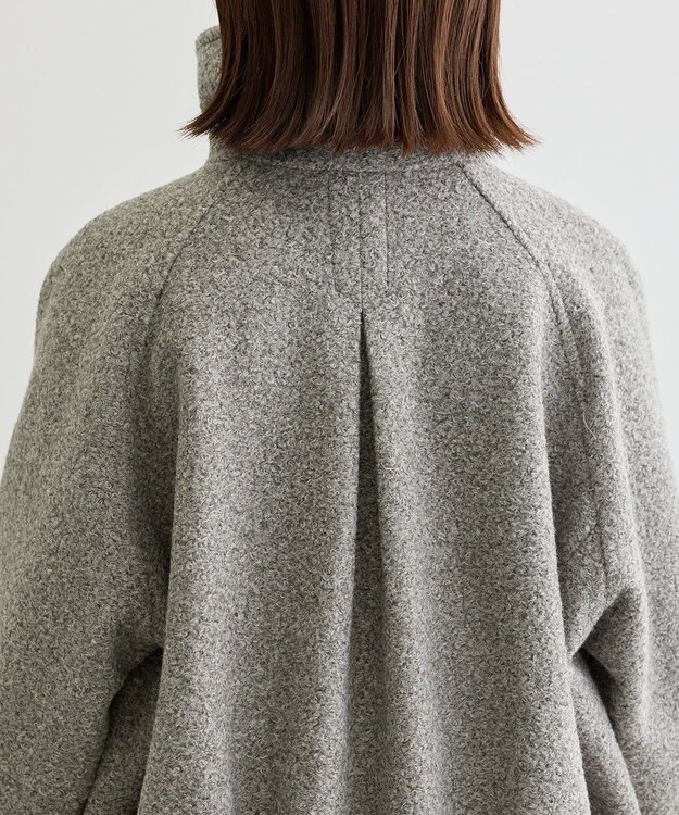 Green Parks ２ＷＡＹカラーコクーンブルゾン Gray Mixture