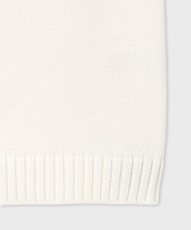 Paul Smith コットンアイレット ショートスリーブ カーディガン ホワイト