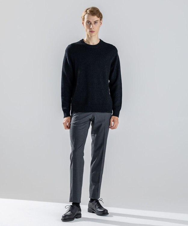 JOSEPH HOMME 新素材【ストレッチ】ウール混 キャリーマンストレッチ　 テーパードパンツ / CITY グレー系